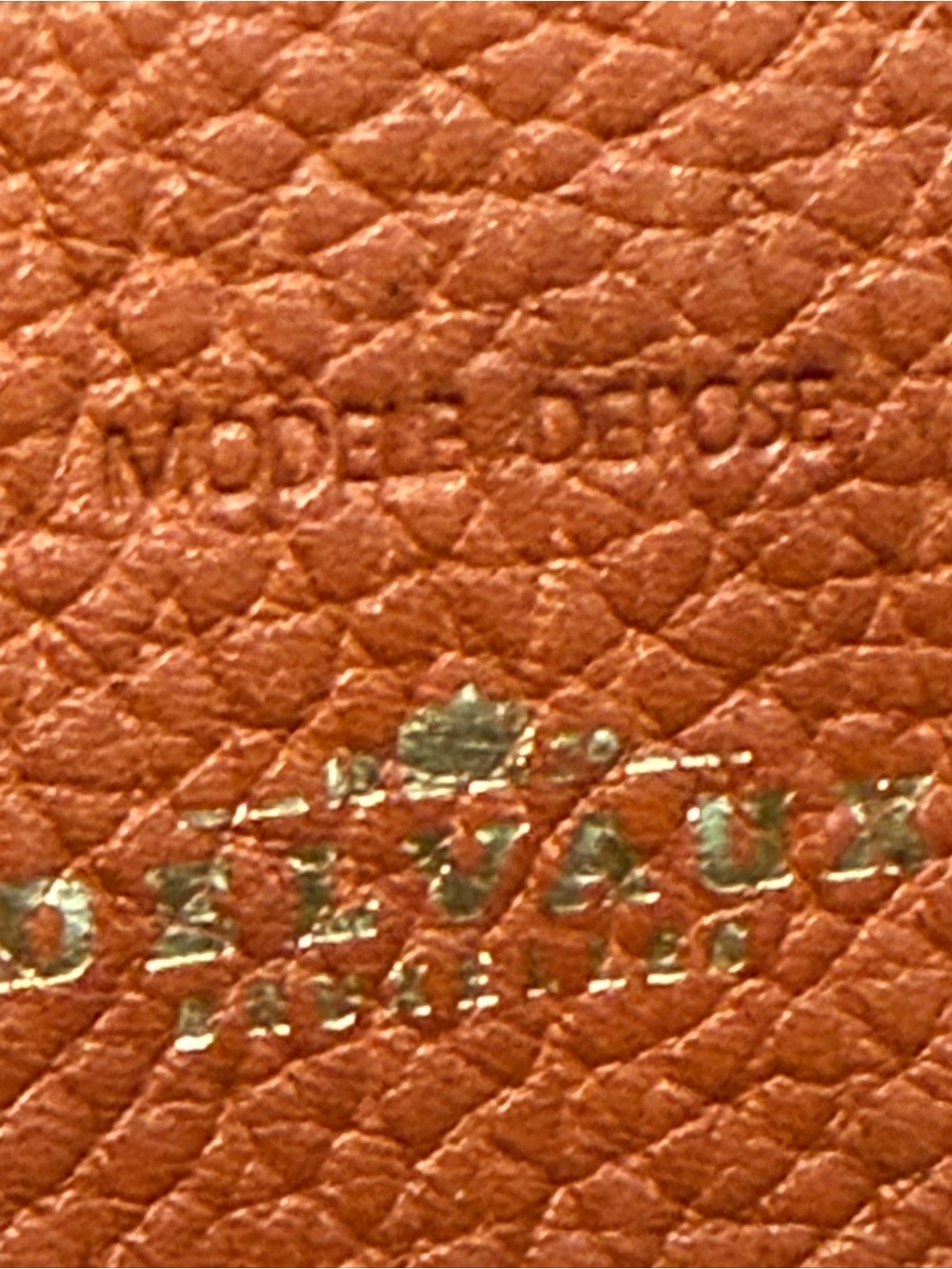 Vintage Delvaux Brown Leather with Gold Carabiner- Modele Depose Bucket bag - Picture 5 of 16